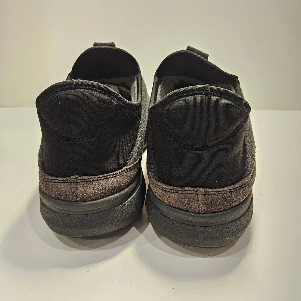 Florsheim Comfortech Mens 11M Javs Grey Wool Quilted Slip On Shoes Slipp‎